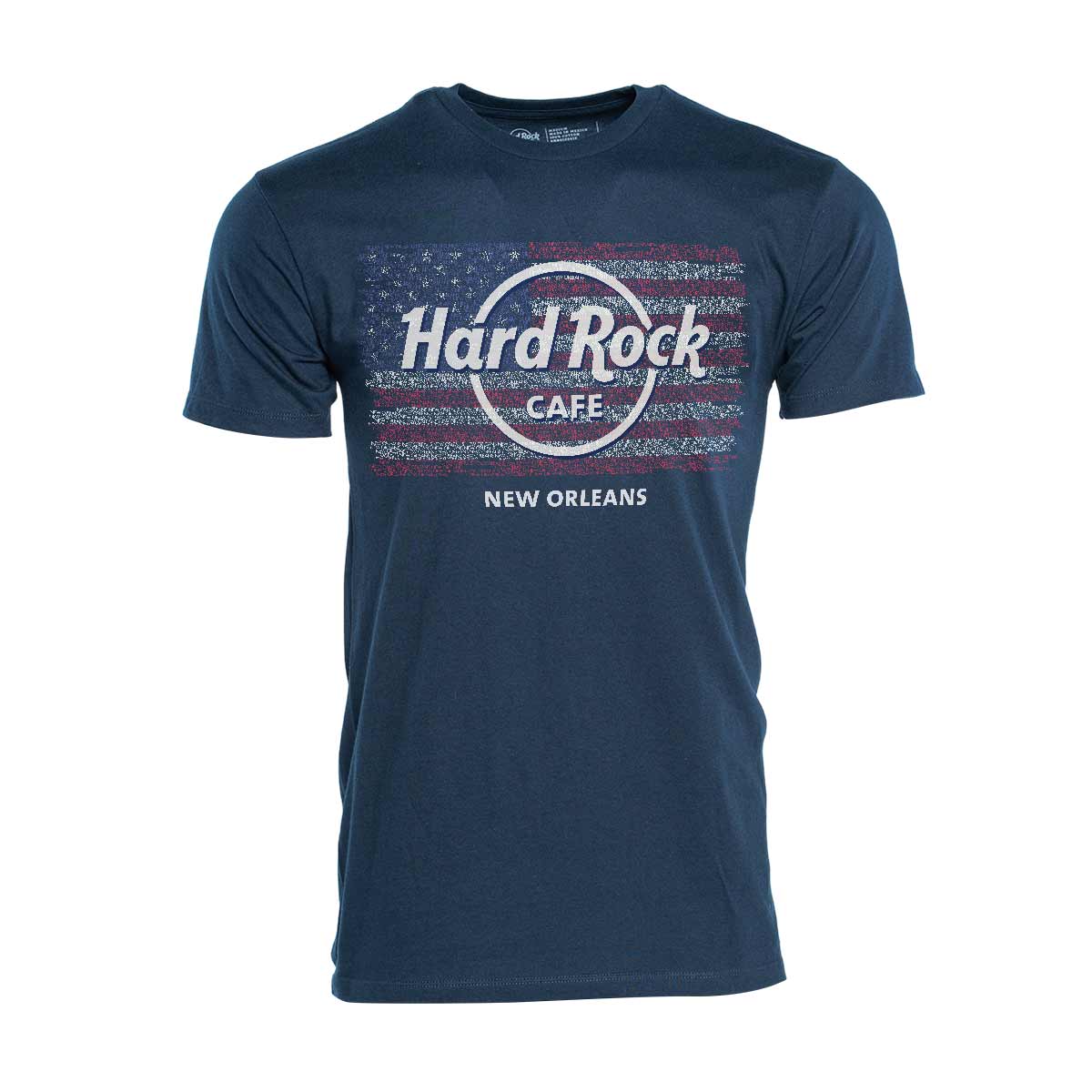 Men's Flag Repeat City Name Tee image number 1